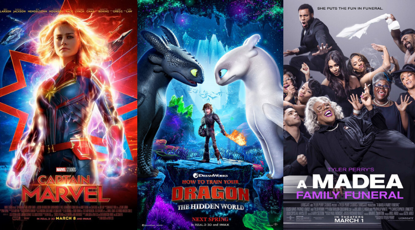 Weekend Box Office Top Ten - 3/10/19