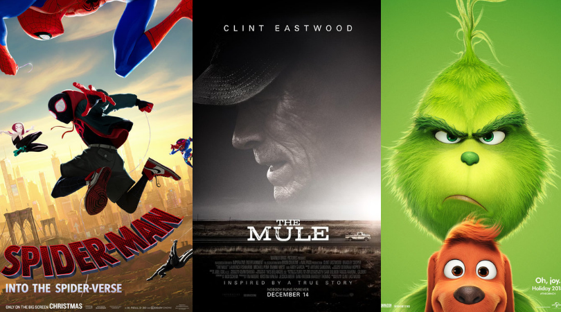 Weekend Office Top Ten - 12/16/18
