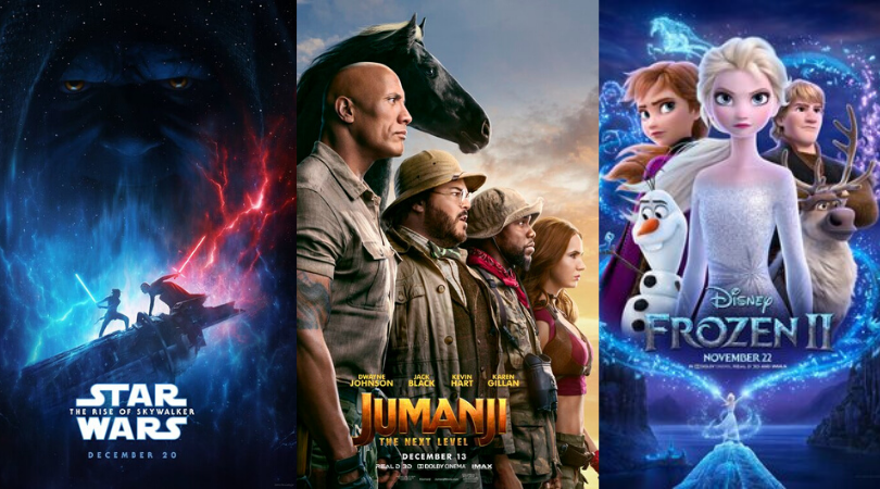 Weekend Box Office top Ten - 12/22/19