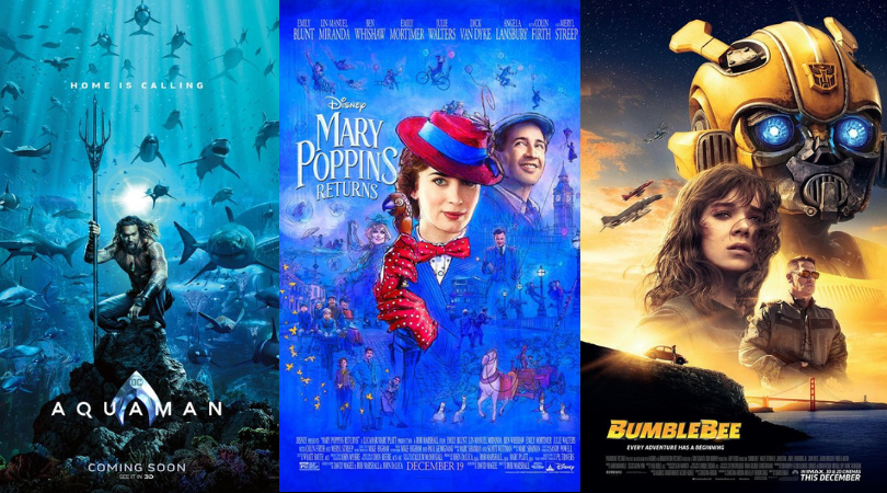 Weekend Box Office Top Ten - 12/30/18