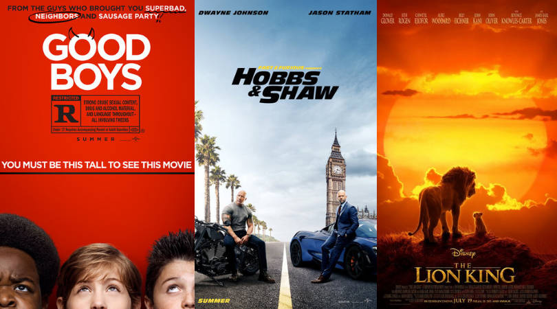 Weekend Box Office Top Ten - 8/18/19