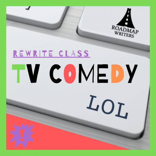 TV Comedy Rewrite Graphic