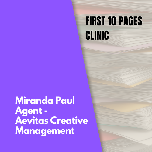 First 10 Pages w/ Miranda Paul