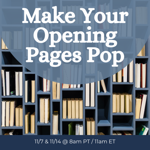 Make Your Opening Pages Pop